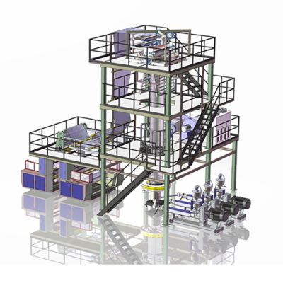 lamination film blowing machine
