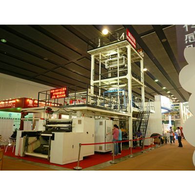 Three layer film blowing machine